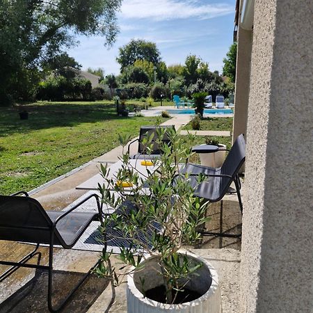 Вилла Demeure En Pierre Avec Piscine Privee Etauliers Экстерьер фото